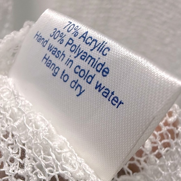 Tranquila Swimwear Beach | Cover Up | White Knit Dress - Small - Medium - Picture 10 of 10